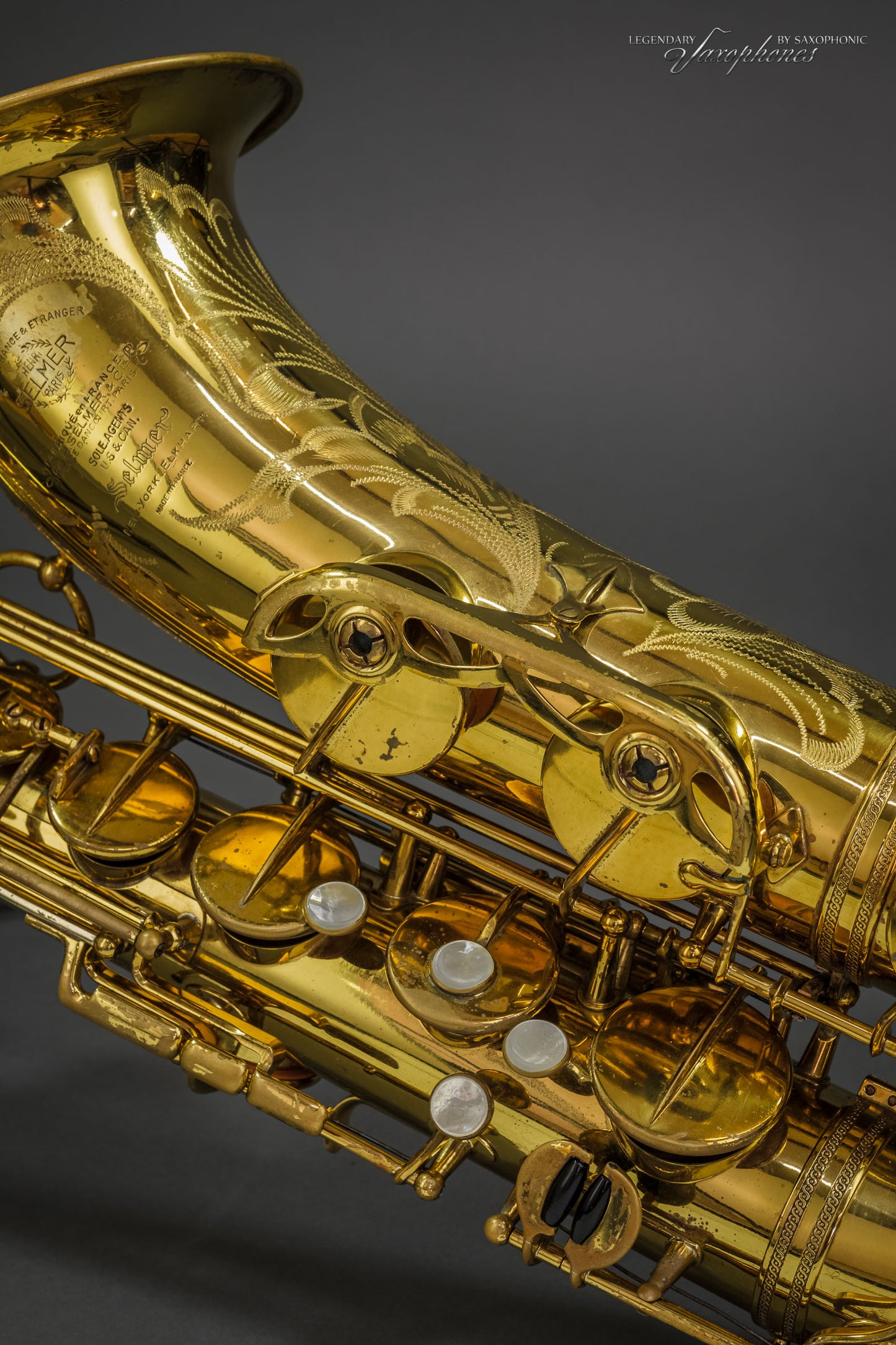 Tenor Saxophone SELMER Super Balanced Action (SBA, 1953), n°507XX, lacquered