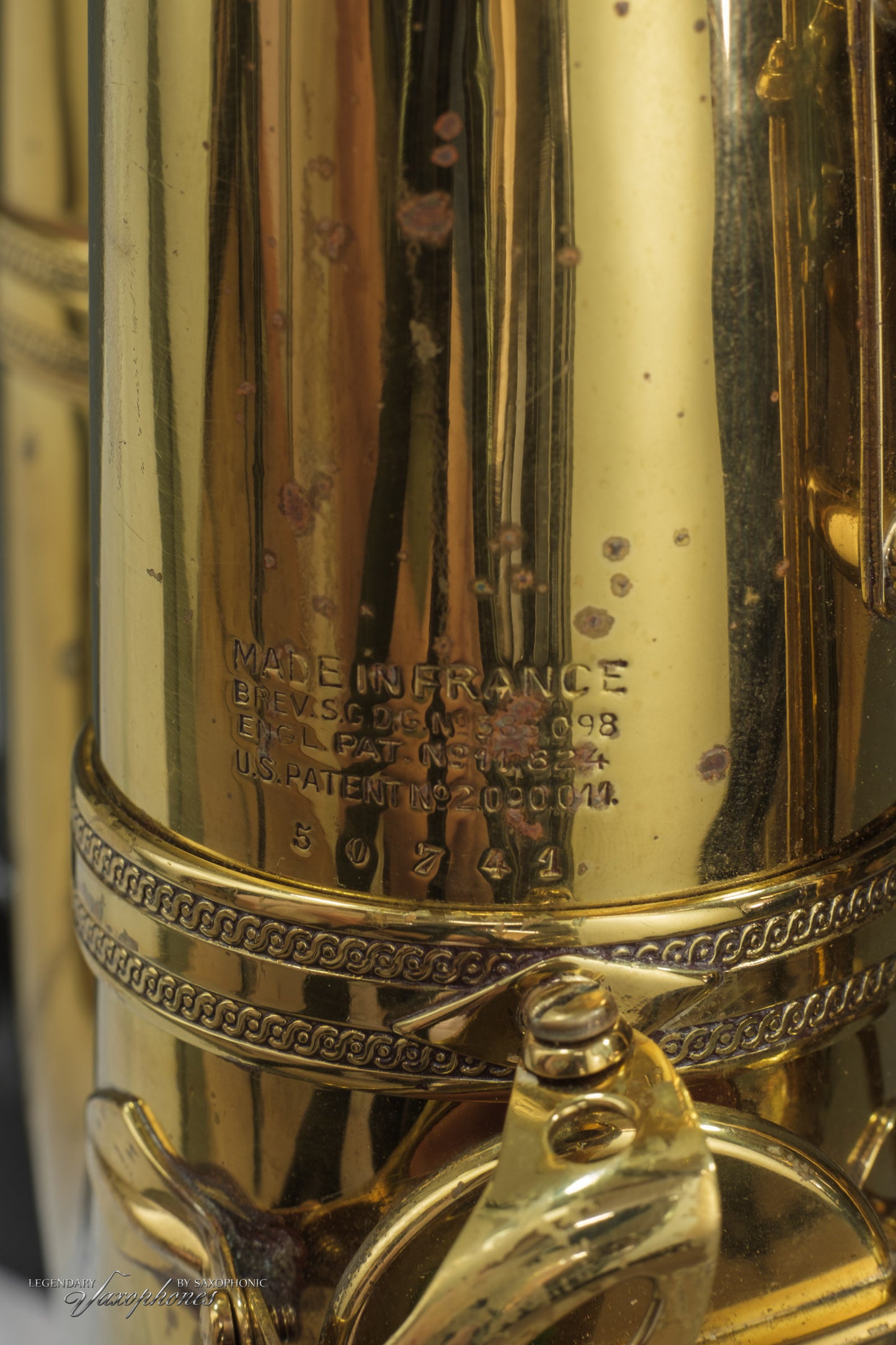 Saxophone tenor SELMER Super Action (SBA, 1953) n°50741