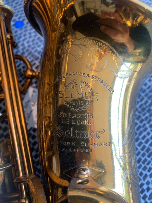 Alto saxophone SELMER balanced action 1947