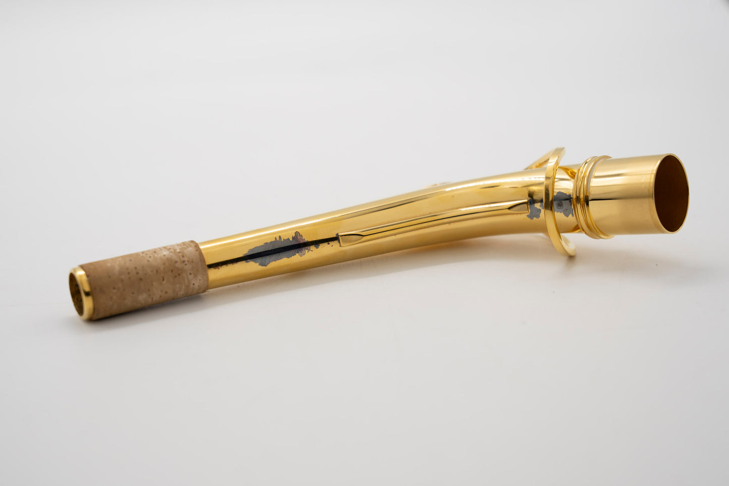 Neck for Series III alto saxophone - Solid Silver and Gold-Plated - ReWIND