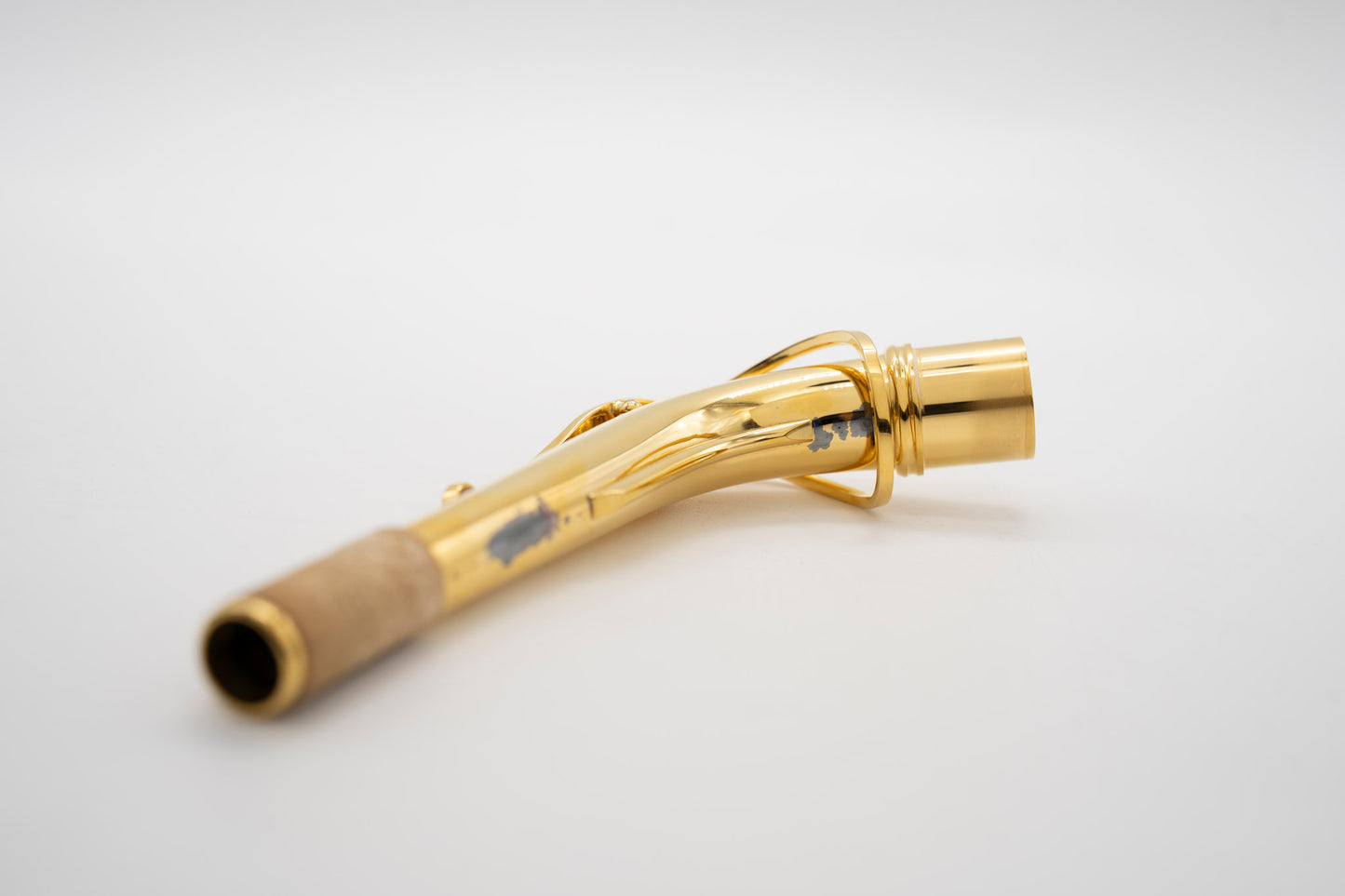 Neck for Series III alto saxophone - Solid Silver and Gold-Plated - ReWIND