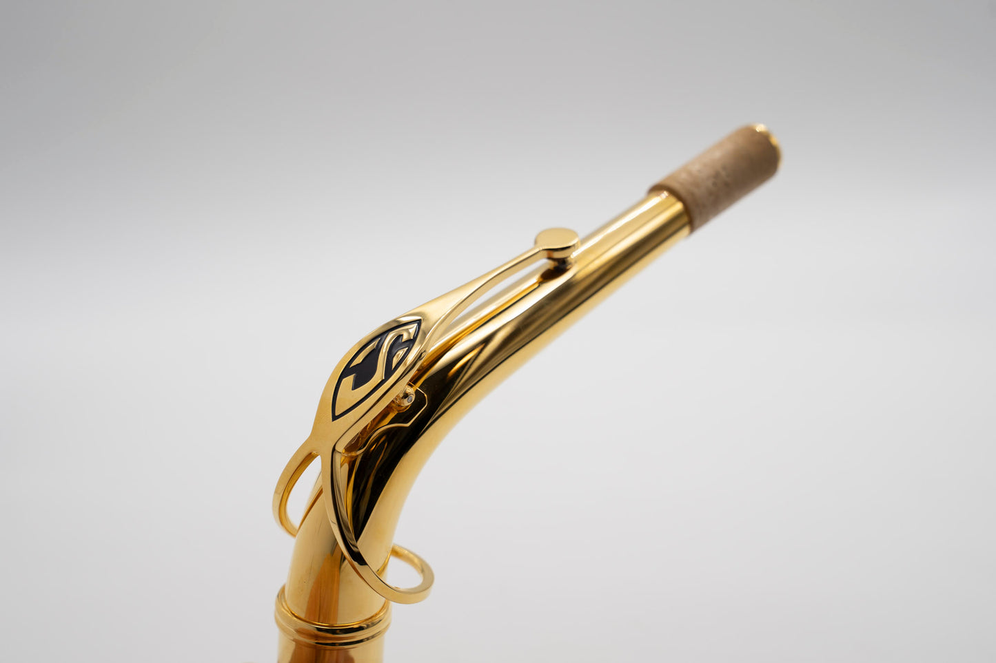 Neck for Series III alto saxophone - Solid Silver and Gold-Plated - ReWIND