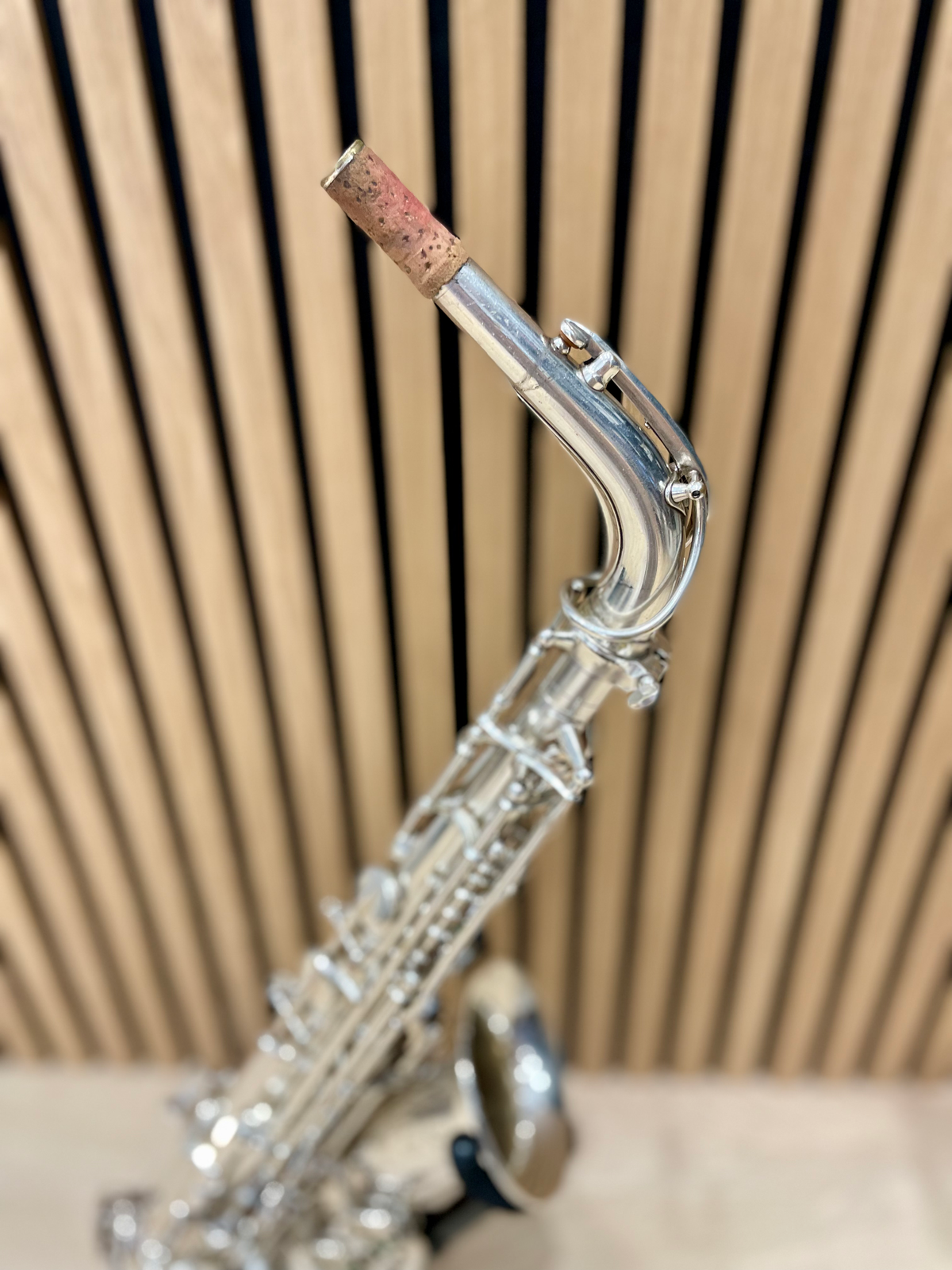 Selmer Balanced Action Silver-Plated Alto Saxophone from 1943 - Hall Music