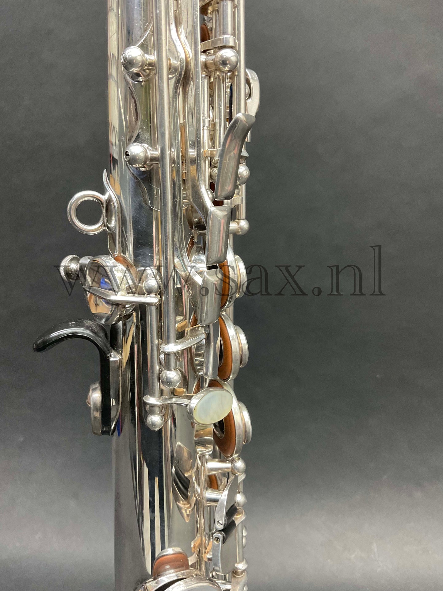 SELMER Soprano Saxophone Super Action 80 Serie II (1989), N° 4238XX, silver plated
