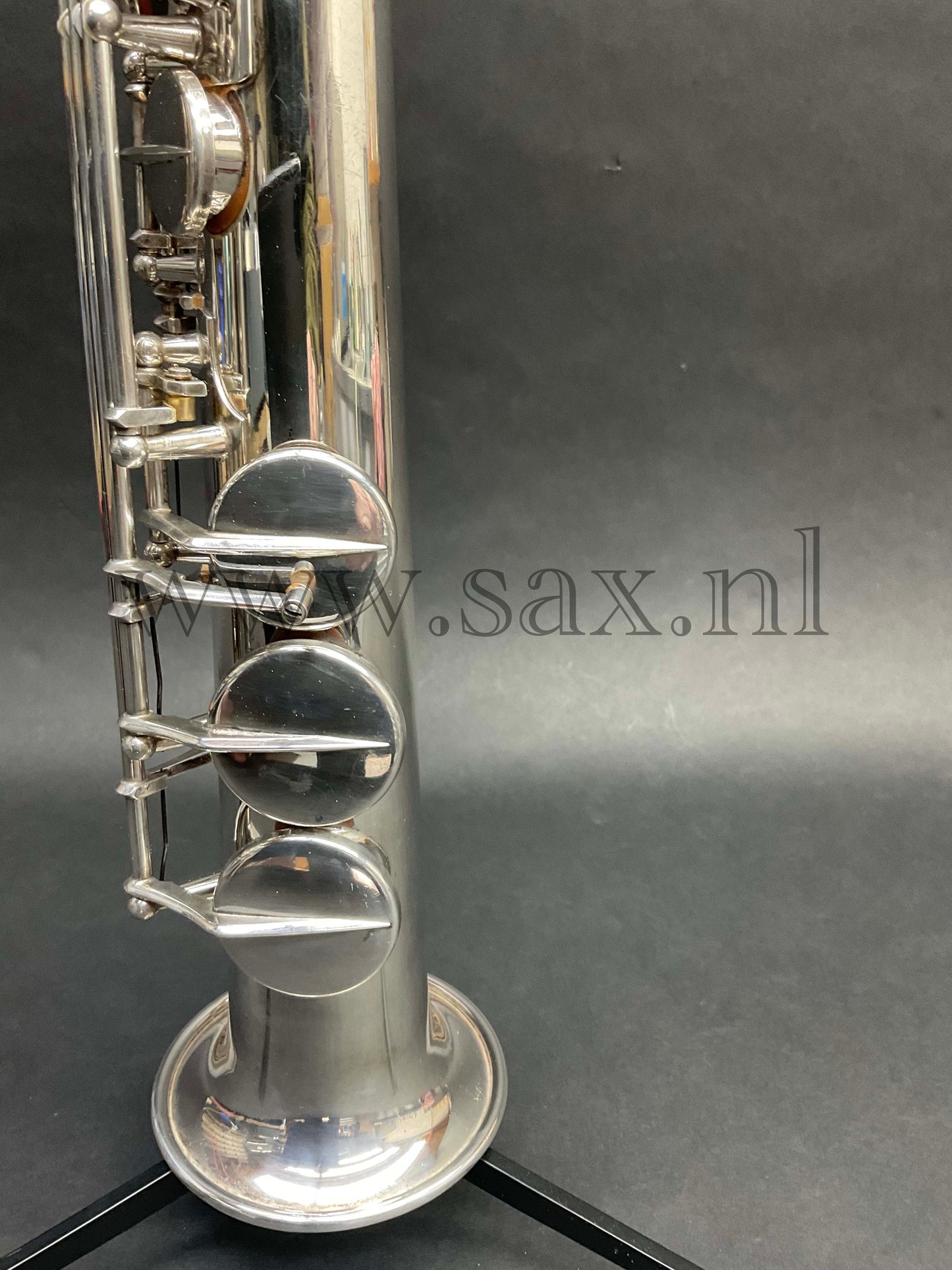 SELMER Soprano Saxophone Super Action 80 Serie II (1989), N° 4238XX, silver plated