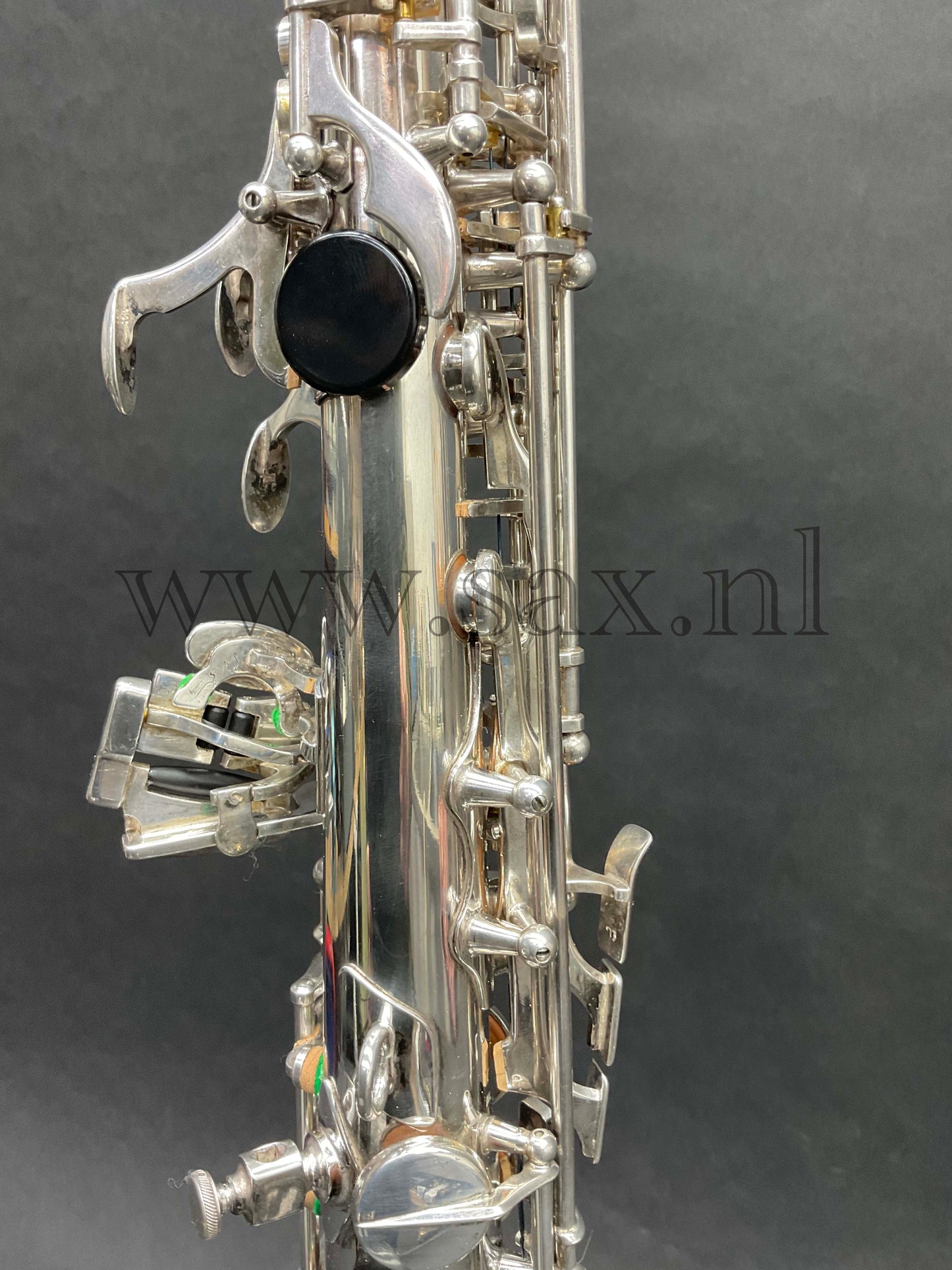 SELMER Soprano Saxophone Super Action 80 Serie II (1989), N° 4238XX, silver plated
