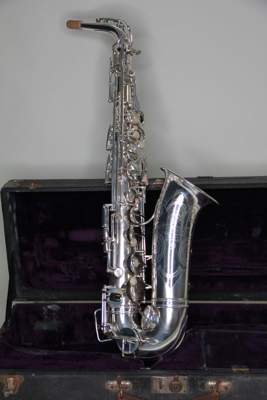 Cigar Cutter silver plated alto saxophone N°17407