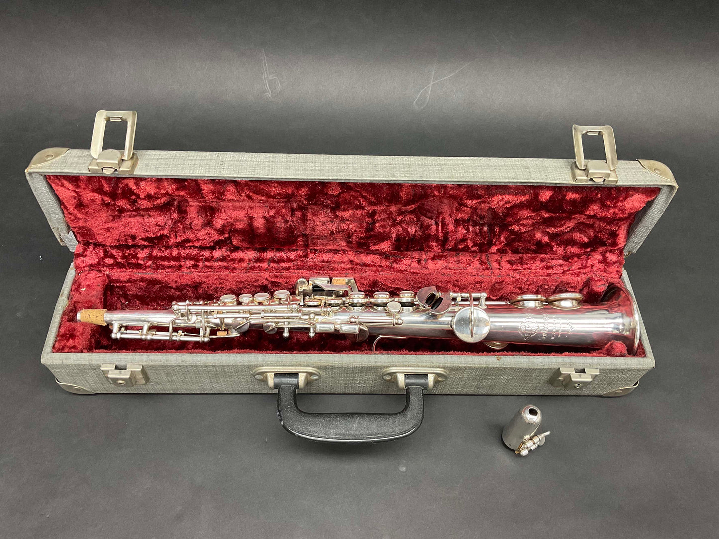 SELMER Sopranino saxophone Mark VI (1973), n°2030XX, silver plated