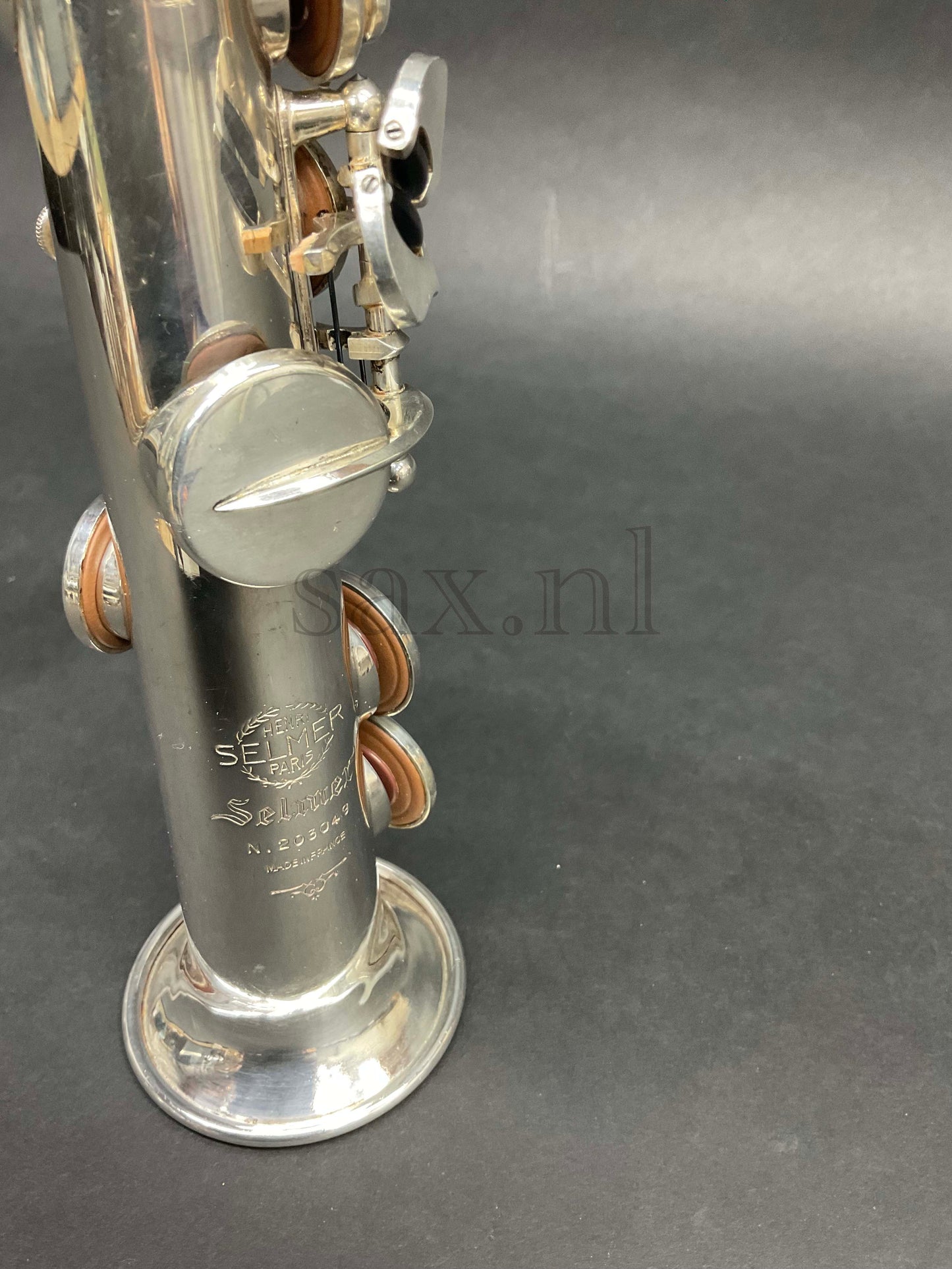 SELMER Soprano Saxophone Super Action 80 Serie II (2001), N° 613XXX, silver plated