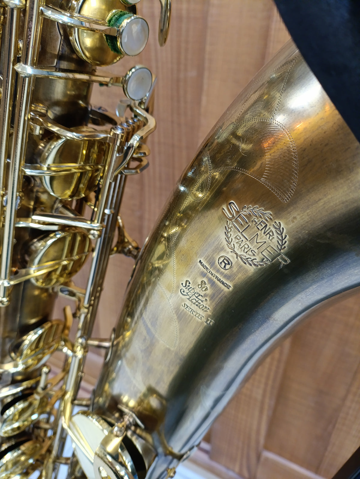 Saxophone baryton Selmer Super Action 80 SII n°645281 - Ophicléide