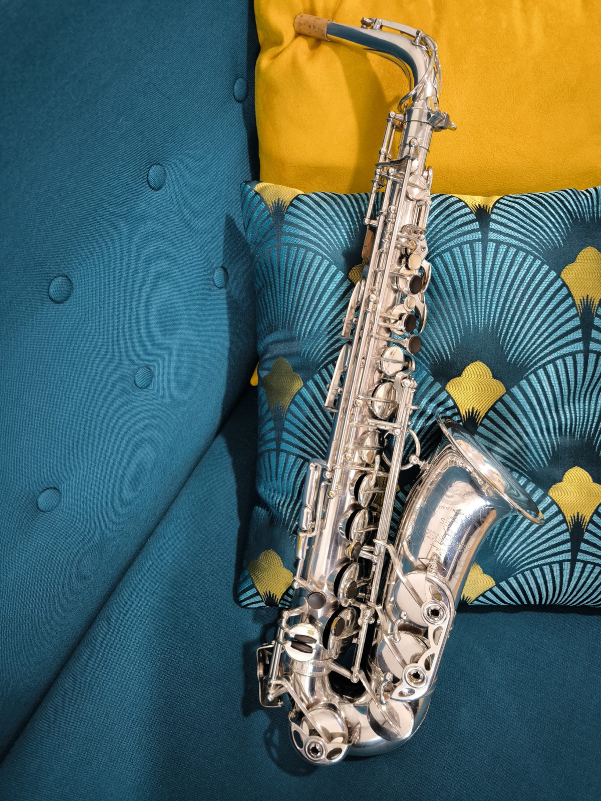 Saxophone alto Selmer Balanced Action Argenté N°321XX de 1945 - Art des Vents