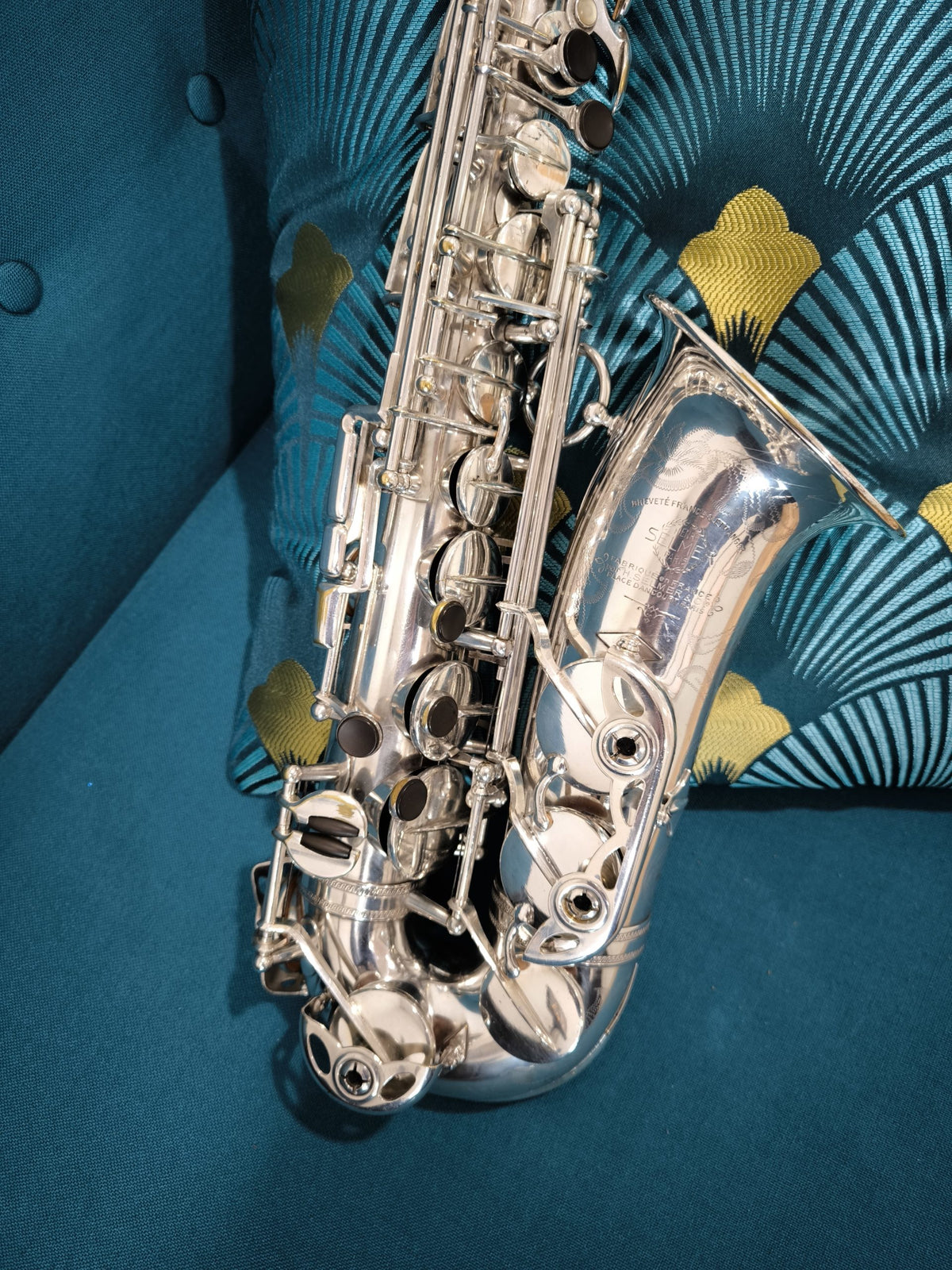 Saxophone alto Selmer Balanced Action Argenté N°321XX de 1945 - Art des Vents