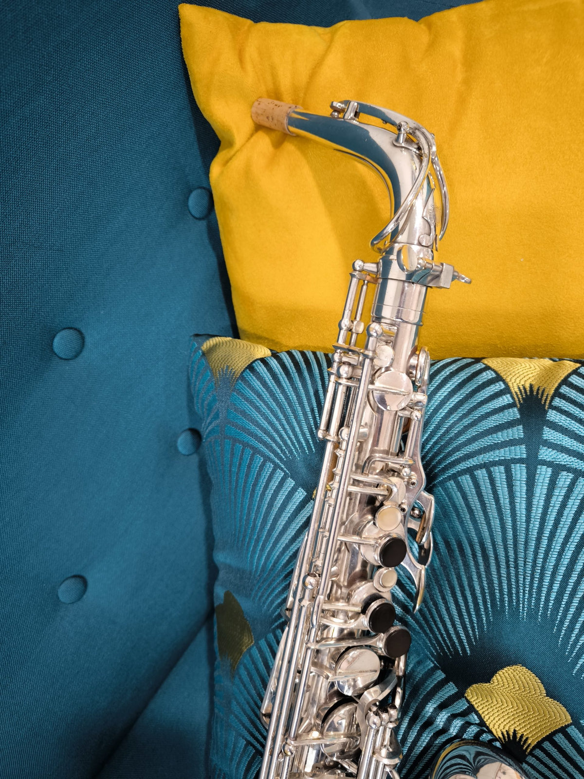Saxophone alto Selmer Balanced Action Argenté N°321XX de 1945 - Art des Vents