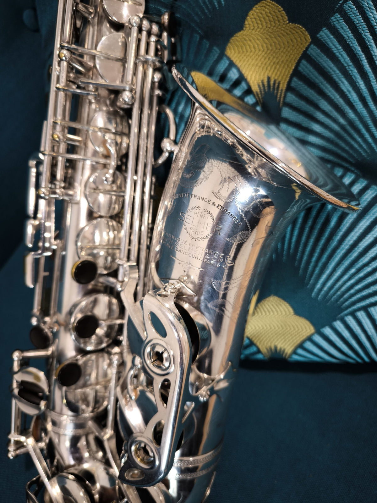 Saxophone alto Selmer Balanced Action Argenté N°321XX de 1945 - Art des Vents