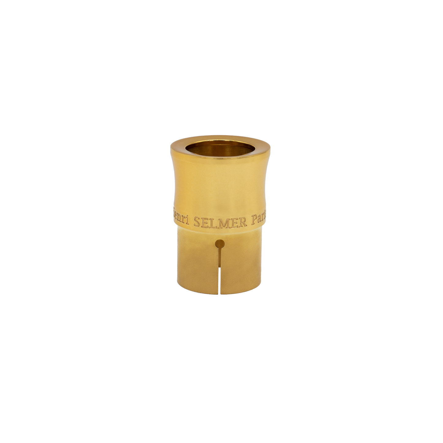 Metal end plug for tenor saxophone