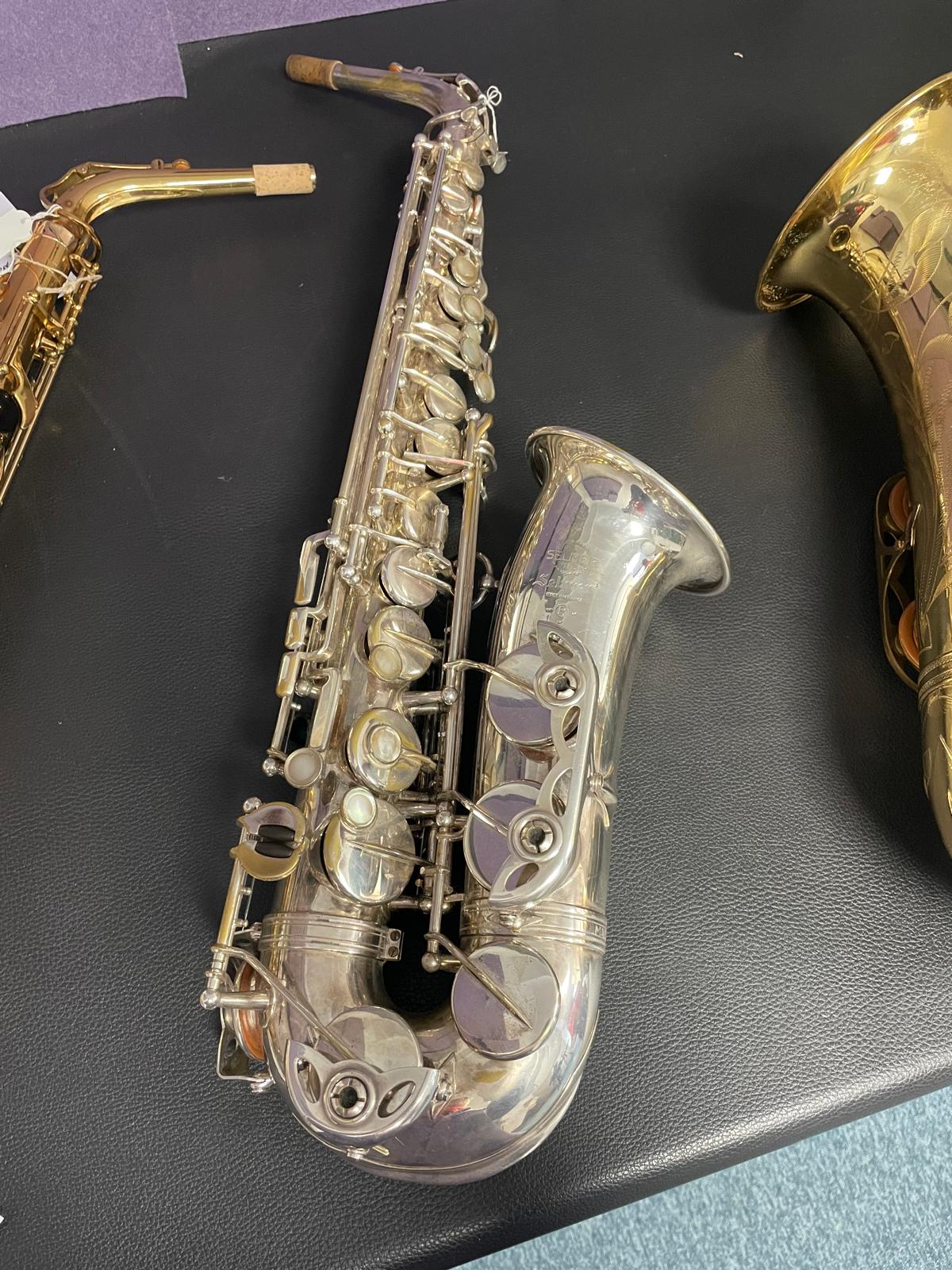 Saxophone SELMER Alto Mark VI (1968) n°150952, argenté - Saxophonic