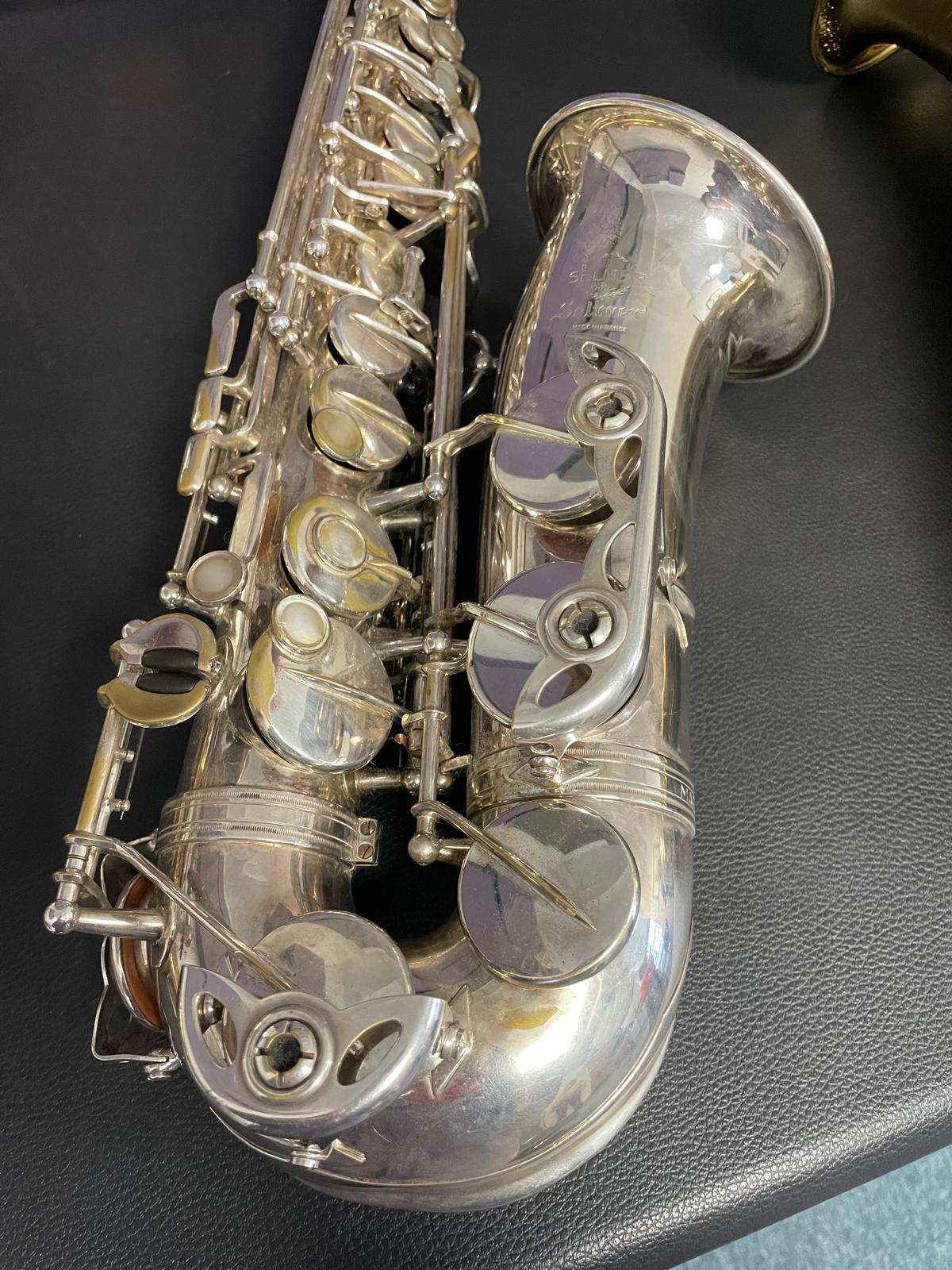 Saxophone SELMER Alto Mark VI (1968) n°150952, argenté - Saxophonic