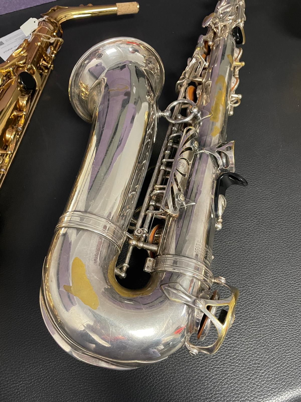 Saxophone SELMER Alto Mark VI (1968) n°150952, argenté - Saxophonic