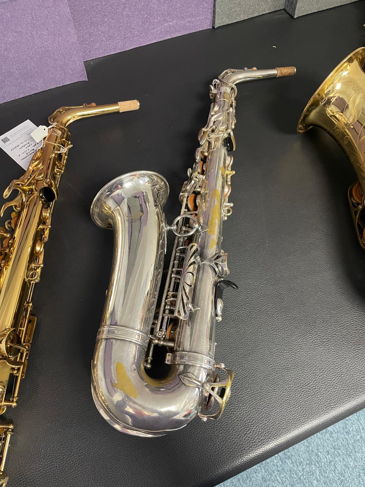 Saxophone SELMER Alto Mark VI (1968) n°150952, argenté - Saxophonic