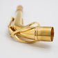 Bocal pour saxophone alto Série III - Argent Massif et Plaqué Or - ReWIND