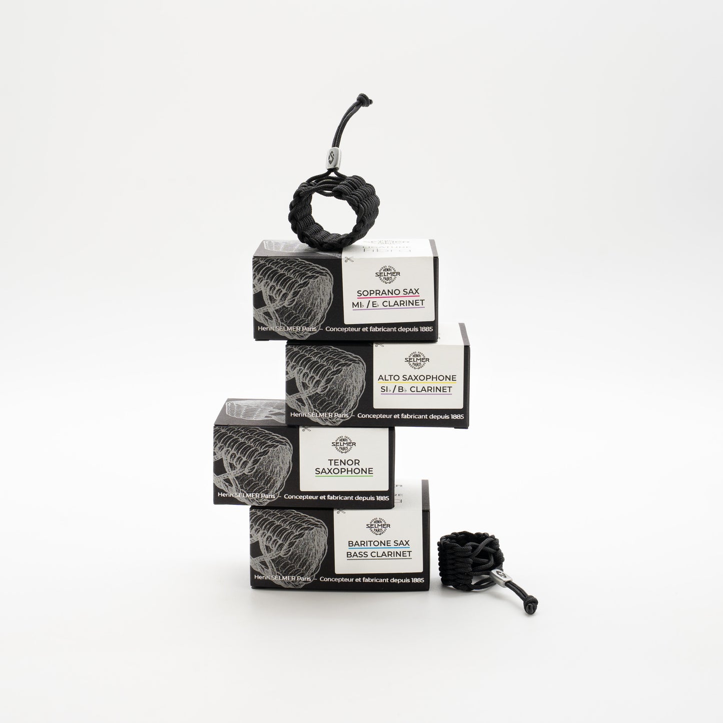 FIBRA Ligature for Alto saxophone and Bb/A Clarinet