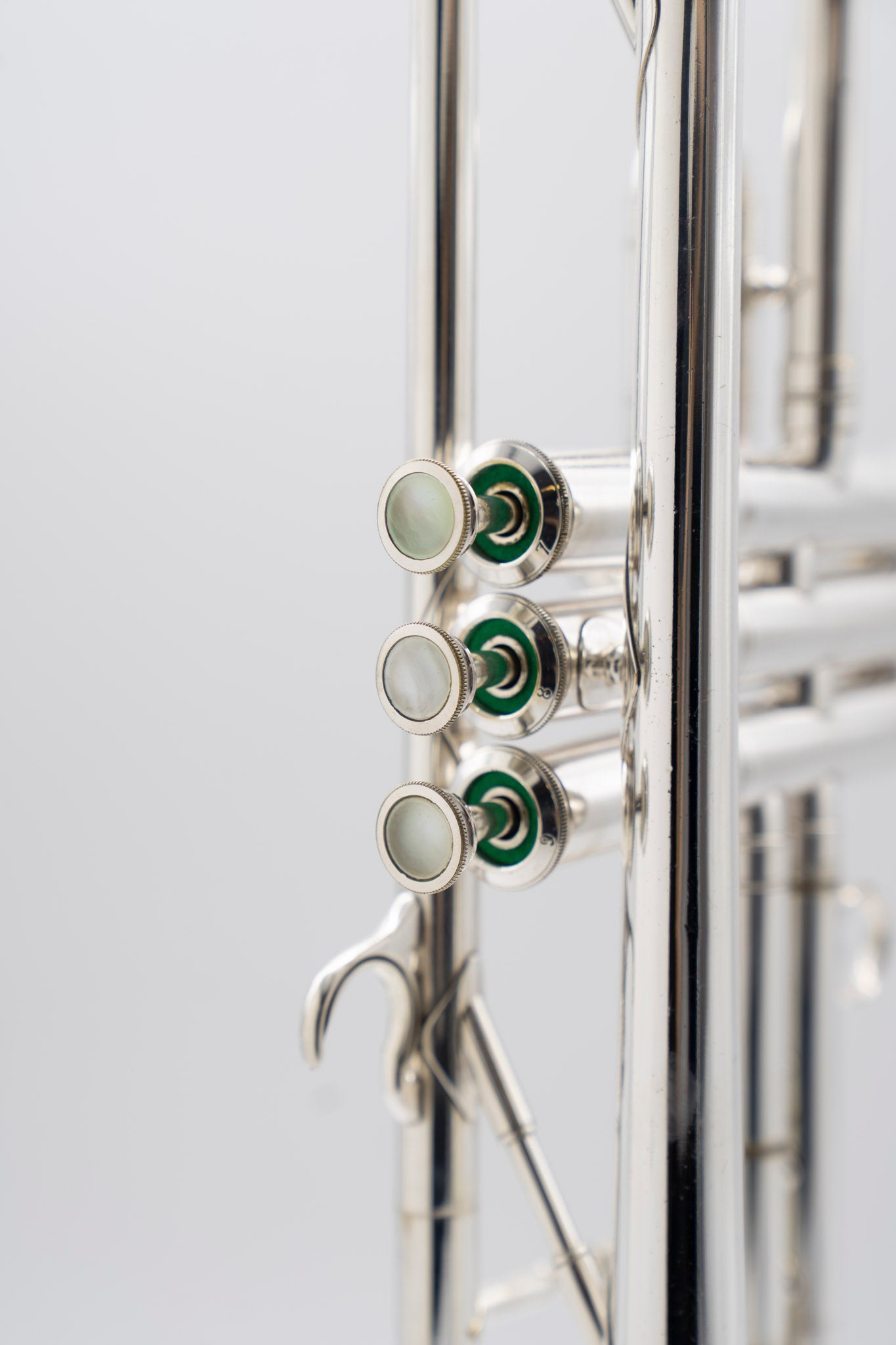 SELMER Trumpet in C (1968), n° 42943 , silver plated - ReWIND