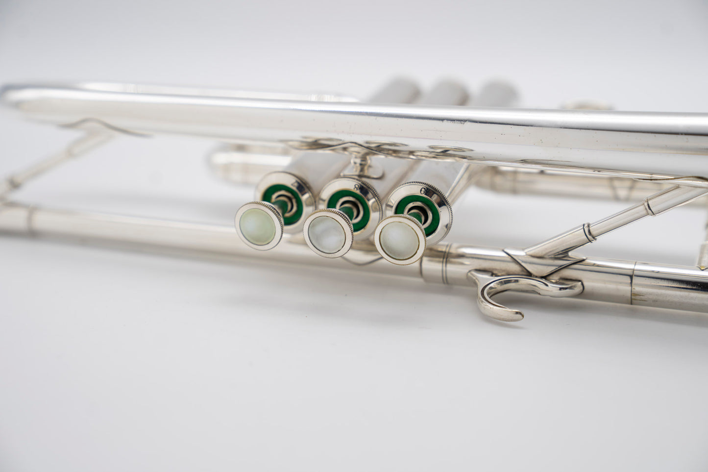 SELMER Trumpet in C (1968), n° 42943 , silver plated - ReWIND