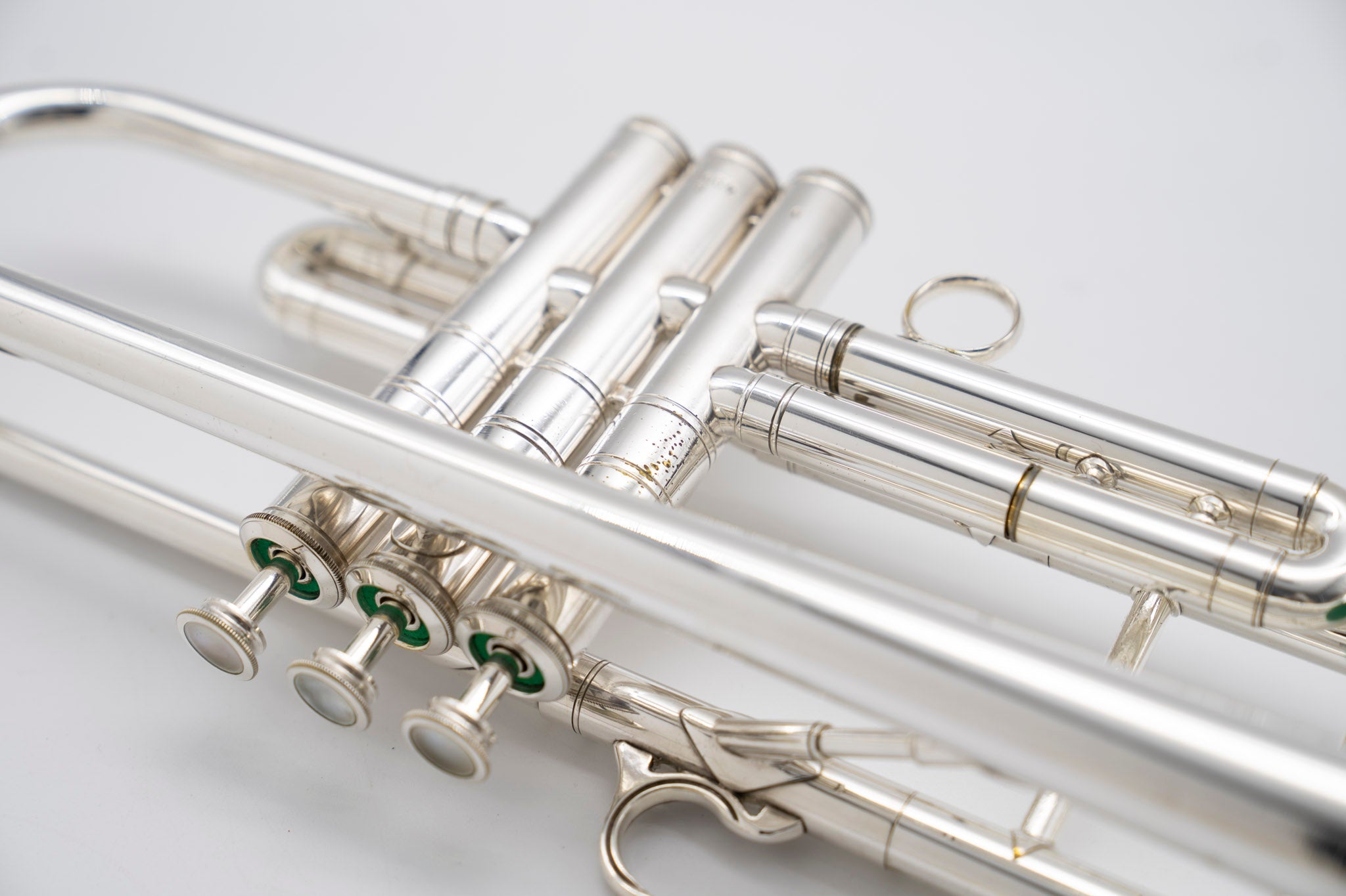 SELMER Trumpet in C (1968), n° 42943 , silver plated - ReWIND by