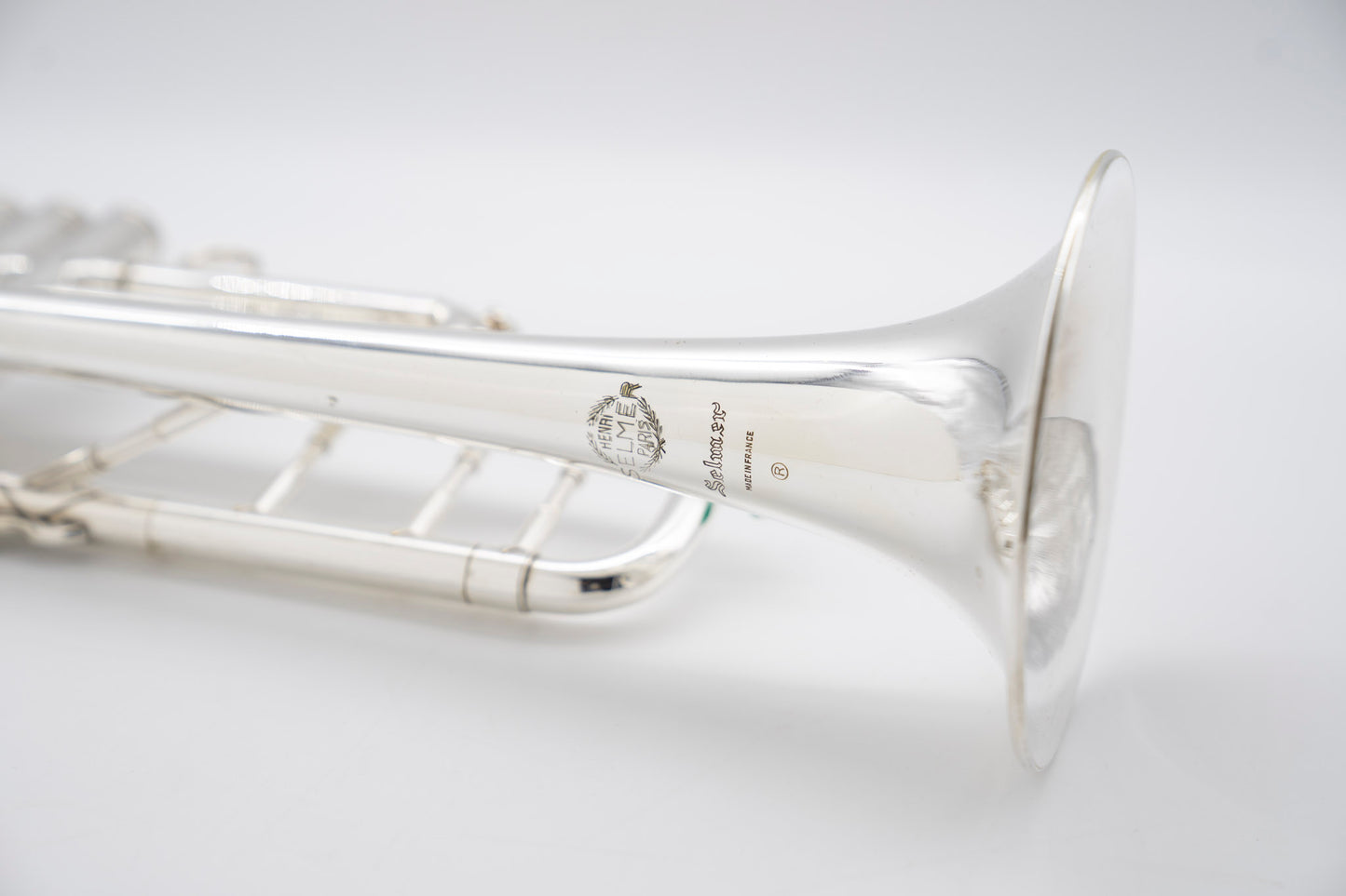 SELMER Trumpet in C (1968), n° 42943 , silver plated - ReWIND