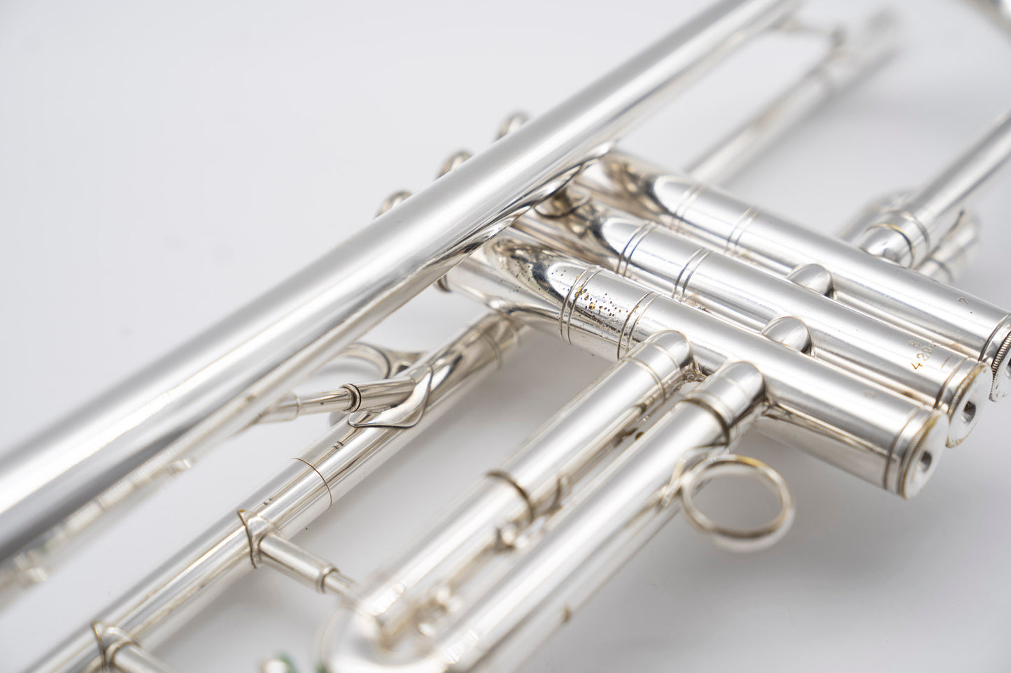 SELMER Trumpet in C (1968), n° 42943 , silver plated - ReWIND
