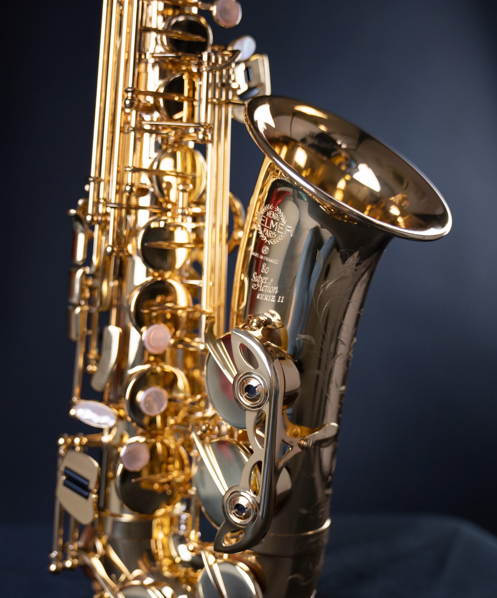 SELMER Super Action 80 SERIE II セルマー Henri SELMER Paris - Super Action 80 Series II alto saxophone