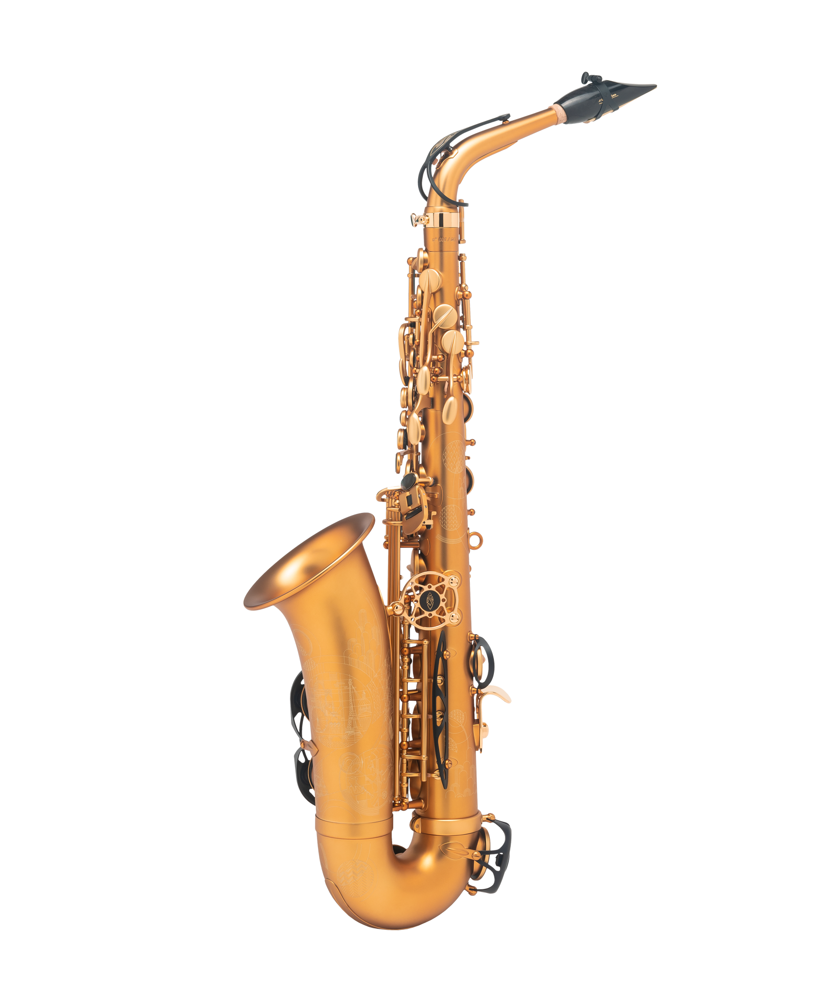 0€01 sur Modèle De Saxophone Alto Miniature Avec Support Et